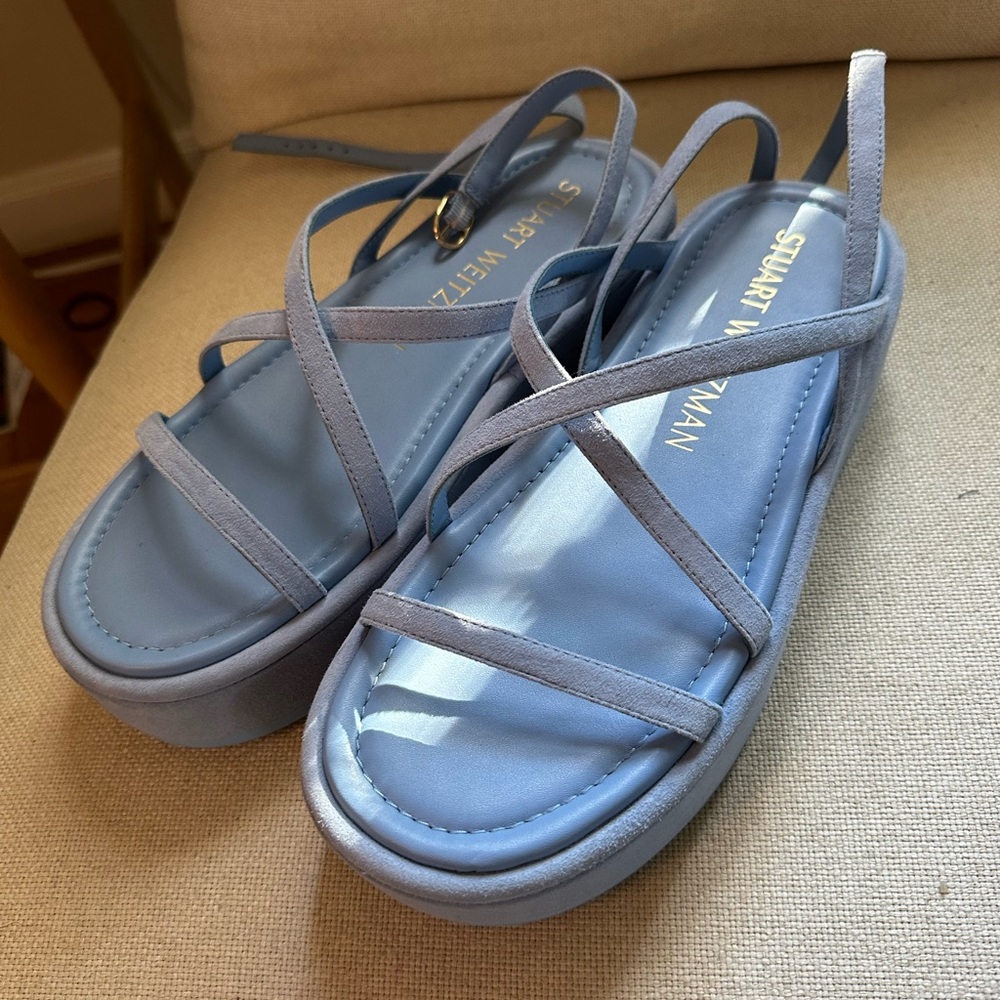Stuart Weitzman Flatform Sandal - Picture 3 of 6